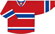 Athletic Knit H550 Jersey, B Series - Montreal #478B