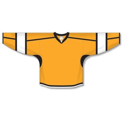 Athletic Knit H7000 Jersey - Gold/White/Black #329