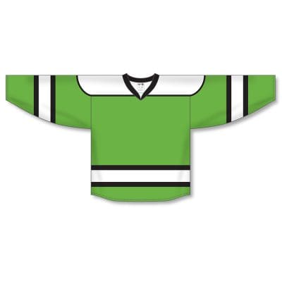 Athletic Knit H7500 Jersey - Lime Green/White/Black #107