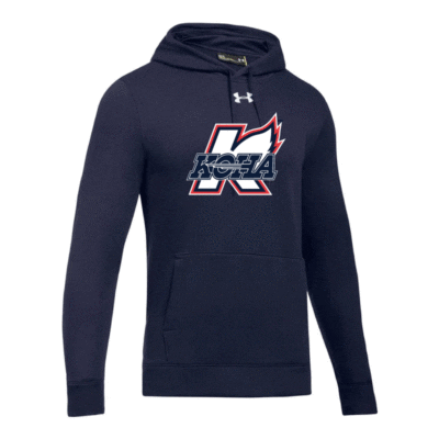 KOHA Hockey Under Armour Hustle Hoodie - Navy