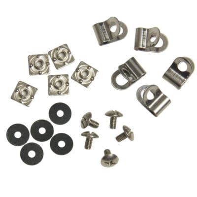 VAUGHN GOAL MASK CAGE CLIPS W/SCREWS