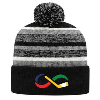 Youth Hockey Fights for Kids with Autism Knit Pom