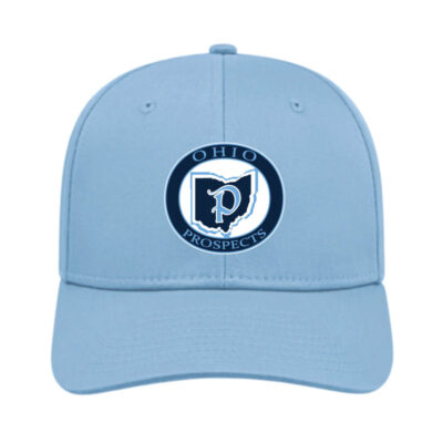 Ohio Prospects Cap America i8505 Poly/Cotton Snapback Hat - Columbia Blue