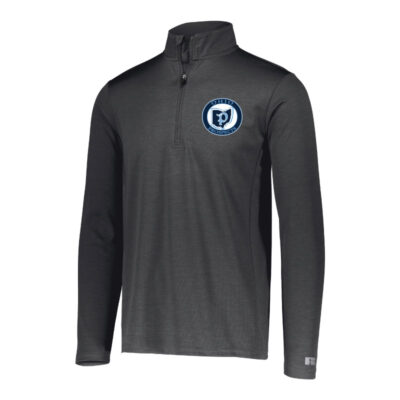 Ohio Prospects Russell QZ7EAM Lightweight 1/4 Zip Pullover -  Grey