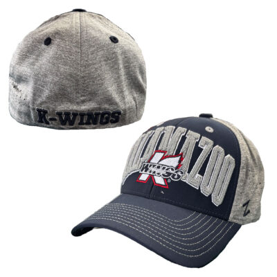 Zephyr Action Fitted Hat w/Chain Stitch Logo