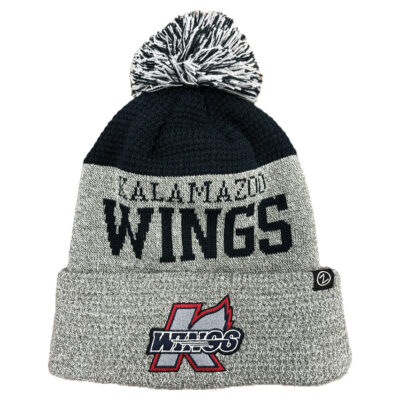 Zephyr Ozone Navy Pom Knit Hat