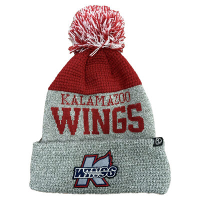 Zephyr Ozone Red Pom Knit Hat