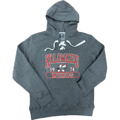 J America Laced Cotton Adult Hoody