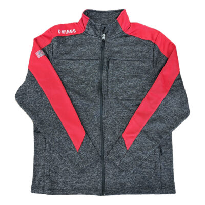 Colosseum New Dad Full Zip Fleece Adult Jacket w/Embroidered Imprint