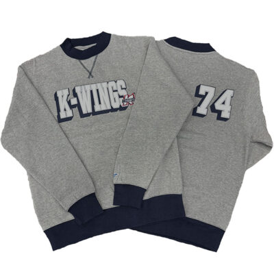 Blue 84 Fleece Cotton Crew Sweatshirt w/Twill Imprint