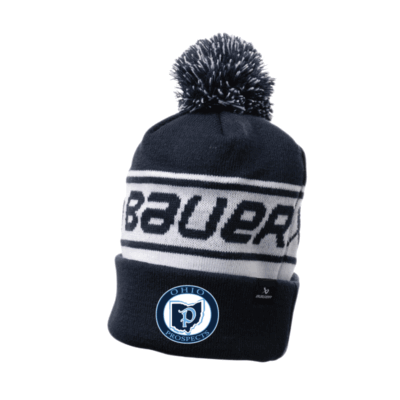 Ohio Prospects Bauer Ribbed Knit Pom - Navy
