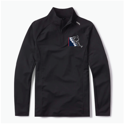 UNRL Highlands 1/4 Zip Pullover - Black