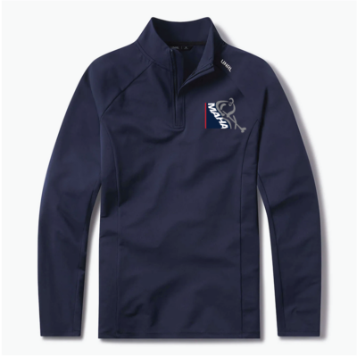UNRL Highlands 1/4 Zip Pullover - Navy