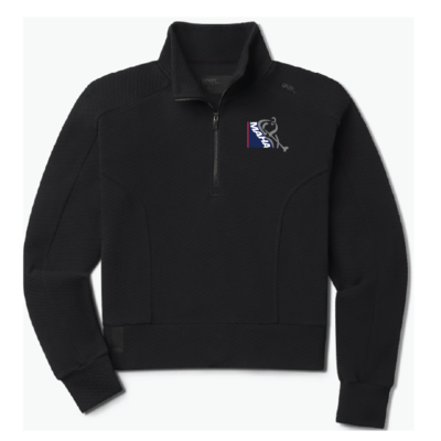 UNRL Elevation 1/2 Zip Ladies Pullover - Black
