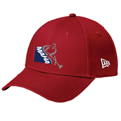 New Era #NE200 Adjustable Structured Hat - Scarlet Red