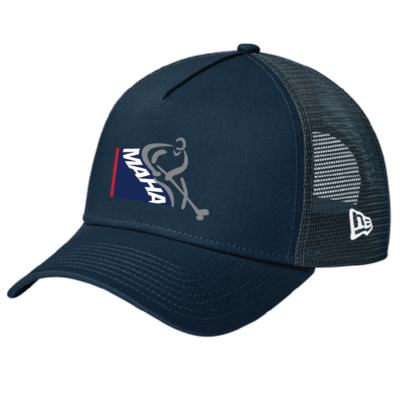 New Era #NE205 Snapback Trucker Hat - Navy/Navy